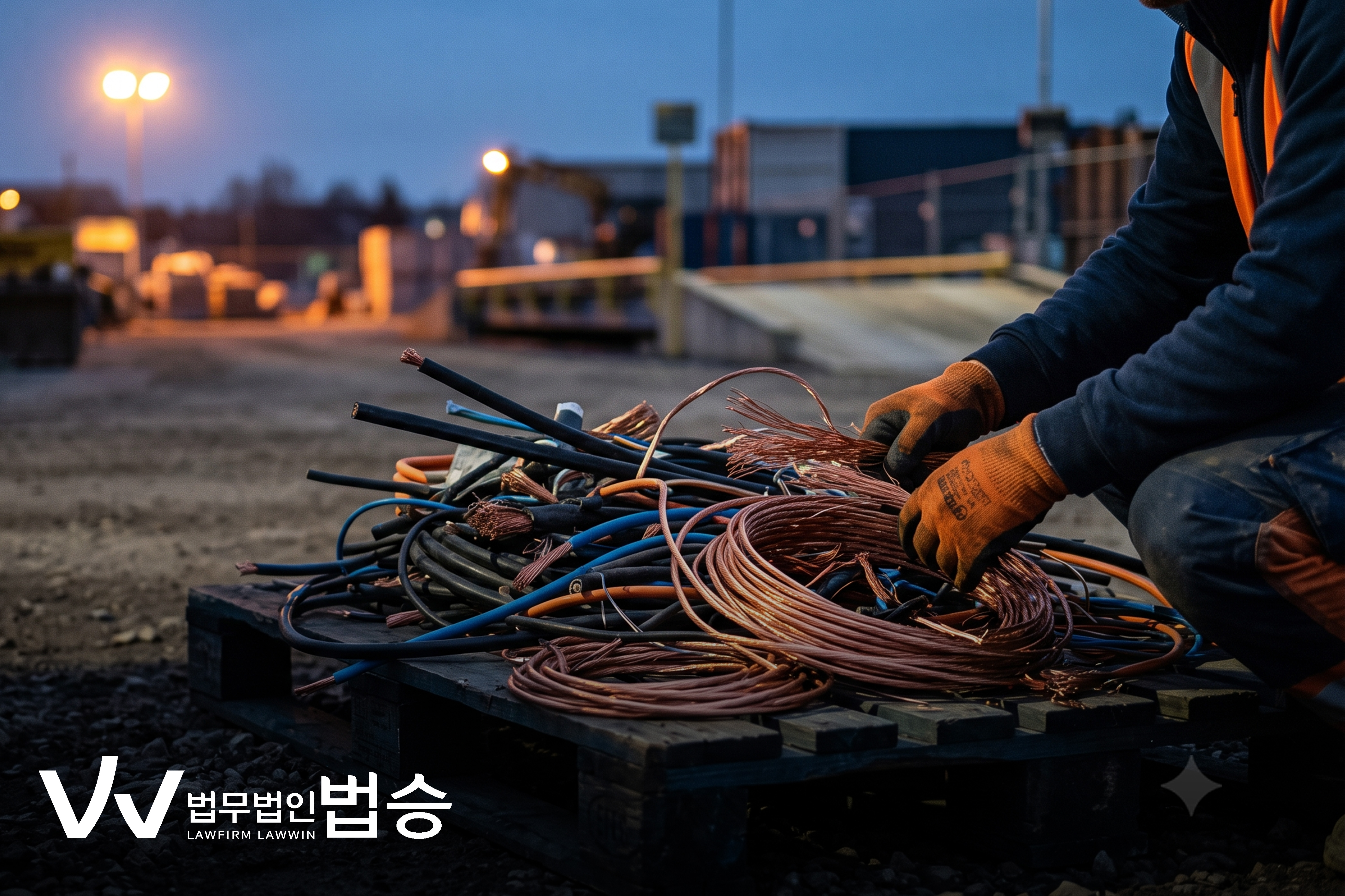 건설현장 남은 폐전선(폐케이블) 고물상 매각, 업무상횡령죄 될까 이미지