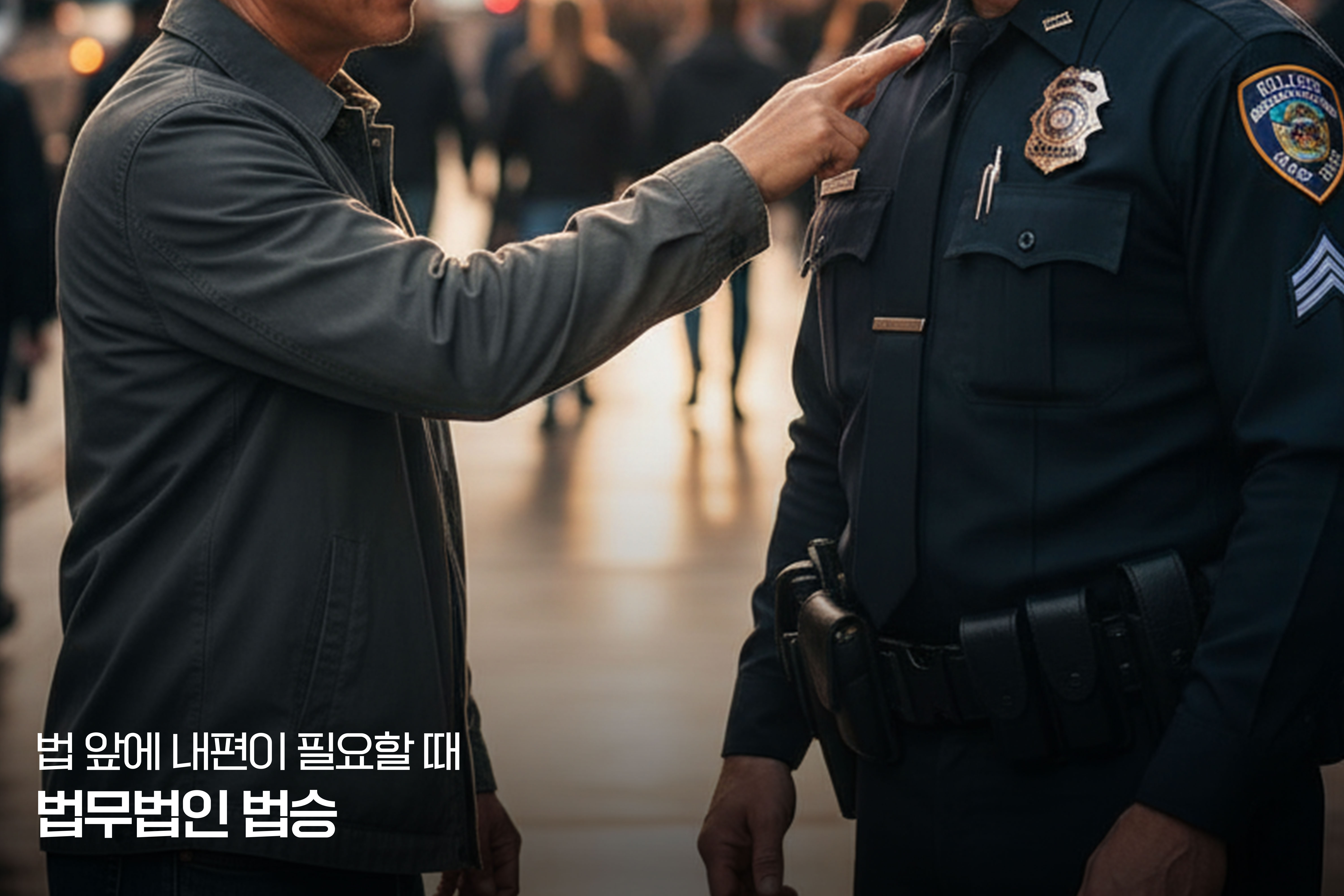 손끝 하나로 실형까지, 공무집행방해죄의 무게  이미지