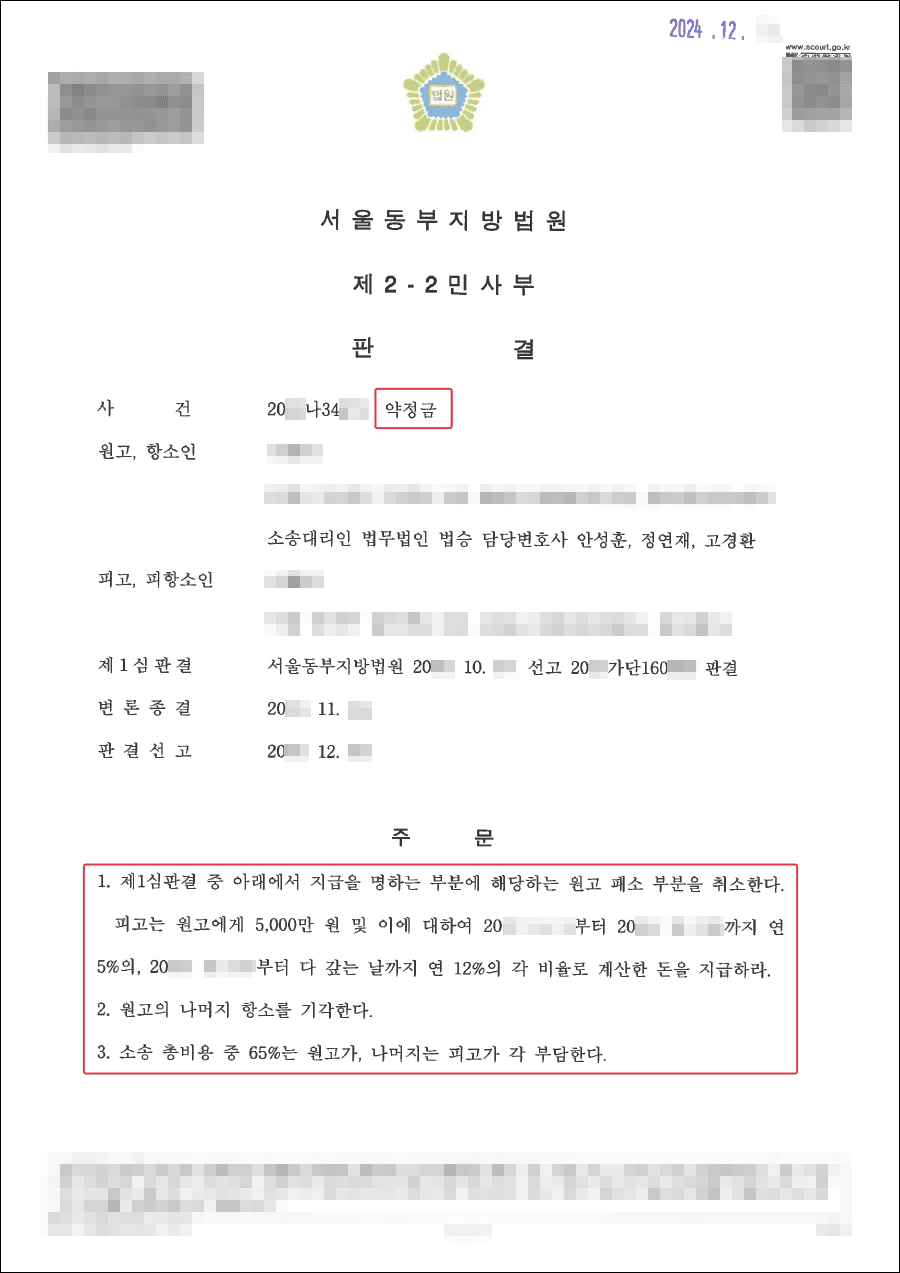 승소ㅣ투자사기 의혹으로 인한 손해배상 청구, 법리적 접근으로 투자금 반환 성공한 사례