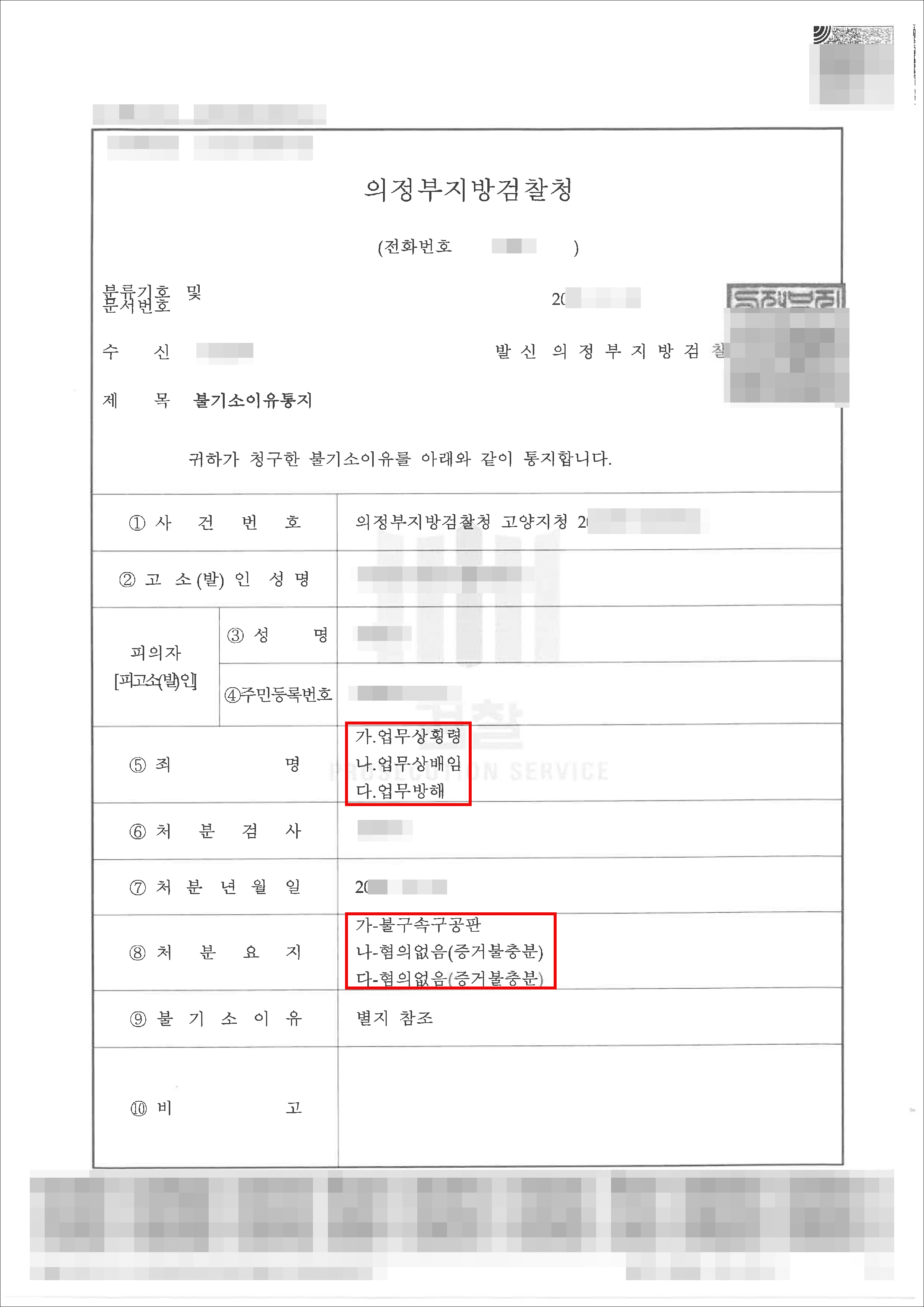 남양주횡령죄변호사, 불기소(증거불충분)ㅣ회사의 물품을 임의로 소비하였다는 의뢰인이 불기소 처분 받은 사례