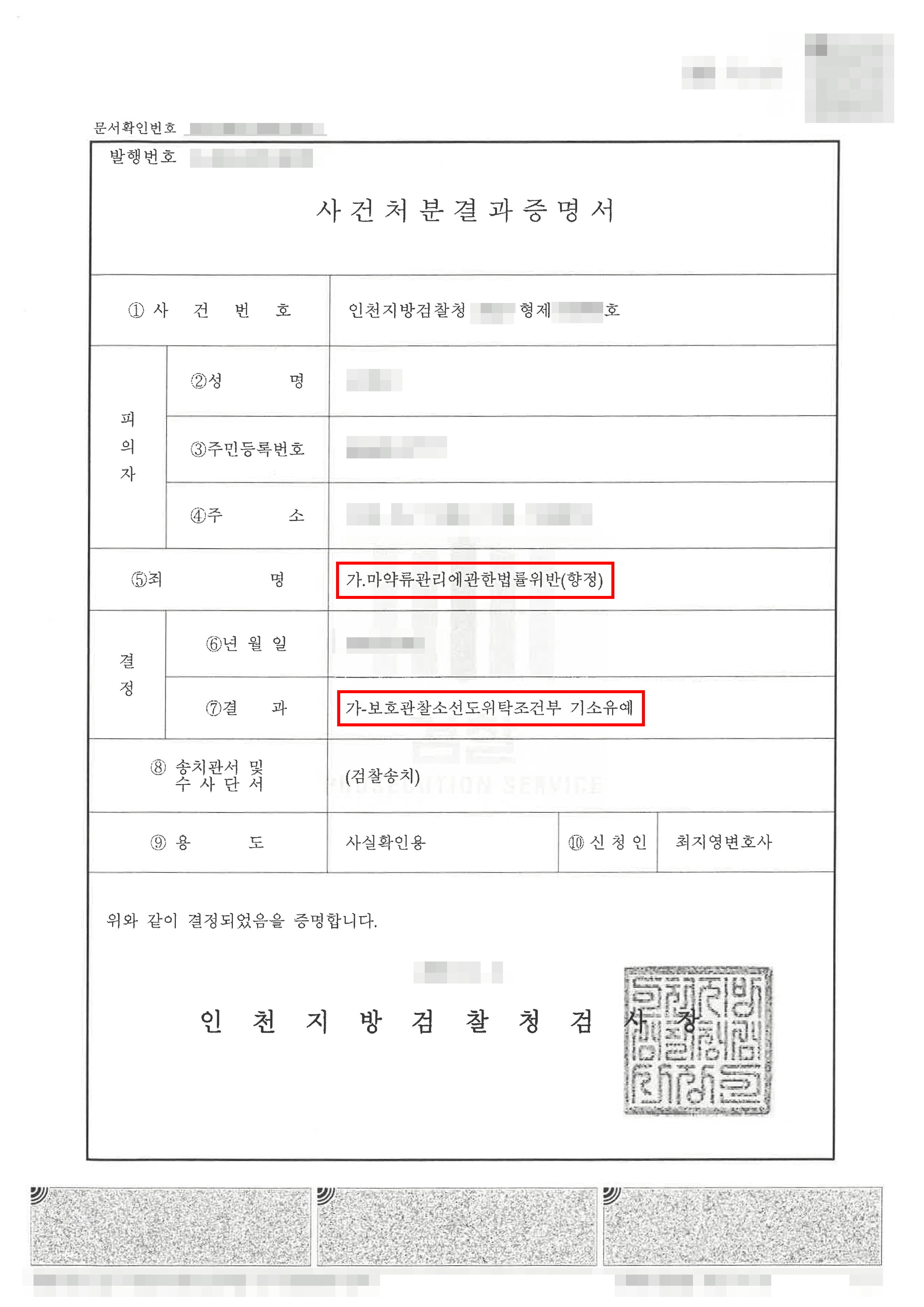 선도위탁조건부 기소유예 | 케탄민 등의 마약을 매수하고 투약한 의뢰인(초범), 조건부 기소유예 받은 사례