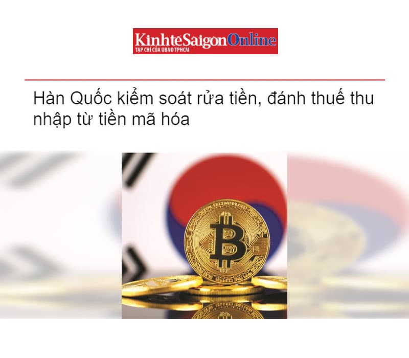 한국은 자금세탁을 통제한다, 가상자산으로 얻은 수입에 대해 세금을 부과한다