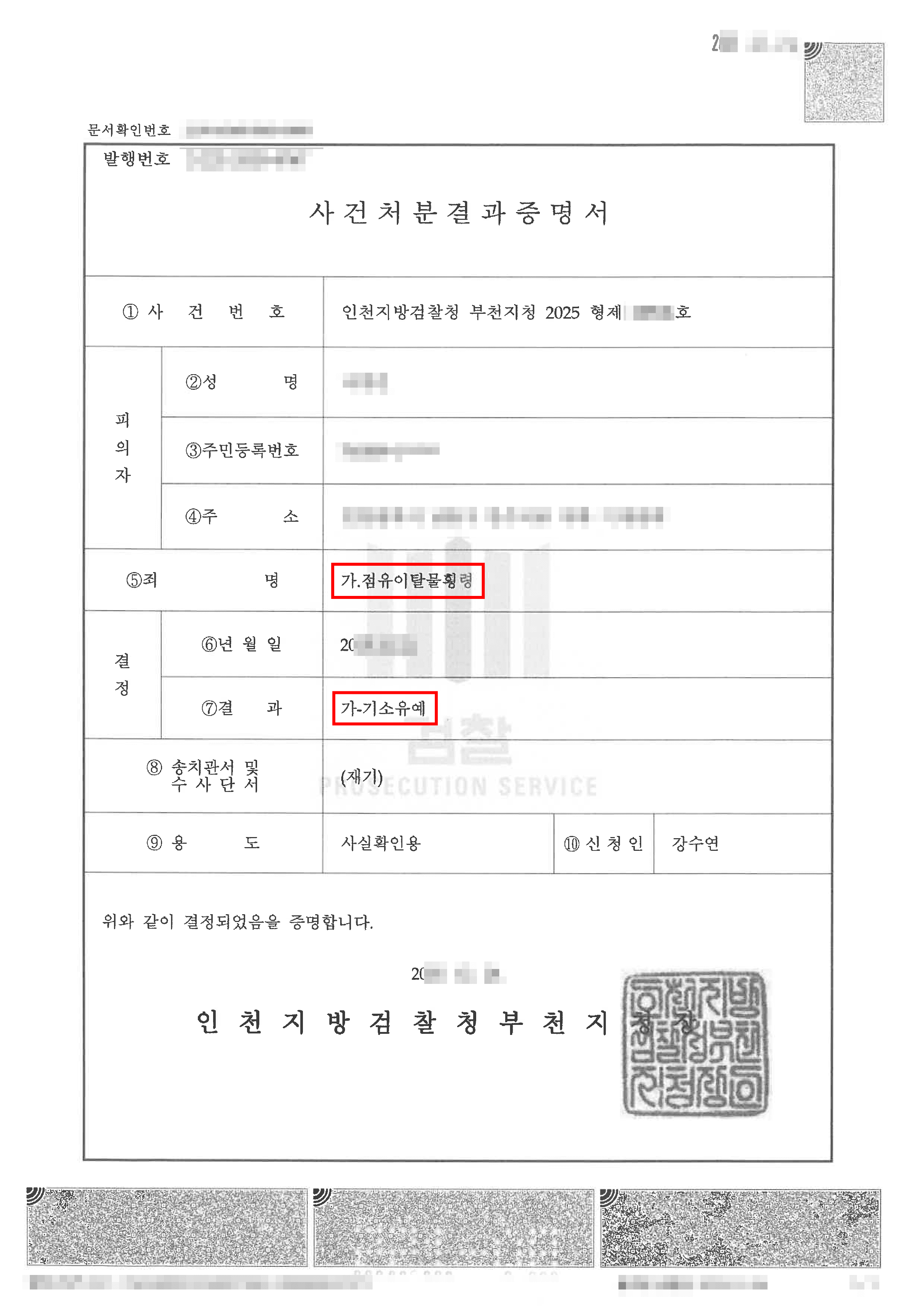 기소유예 | 길가에서 주운 지갑, 점유이탈물횡령 혐의