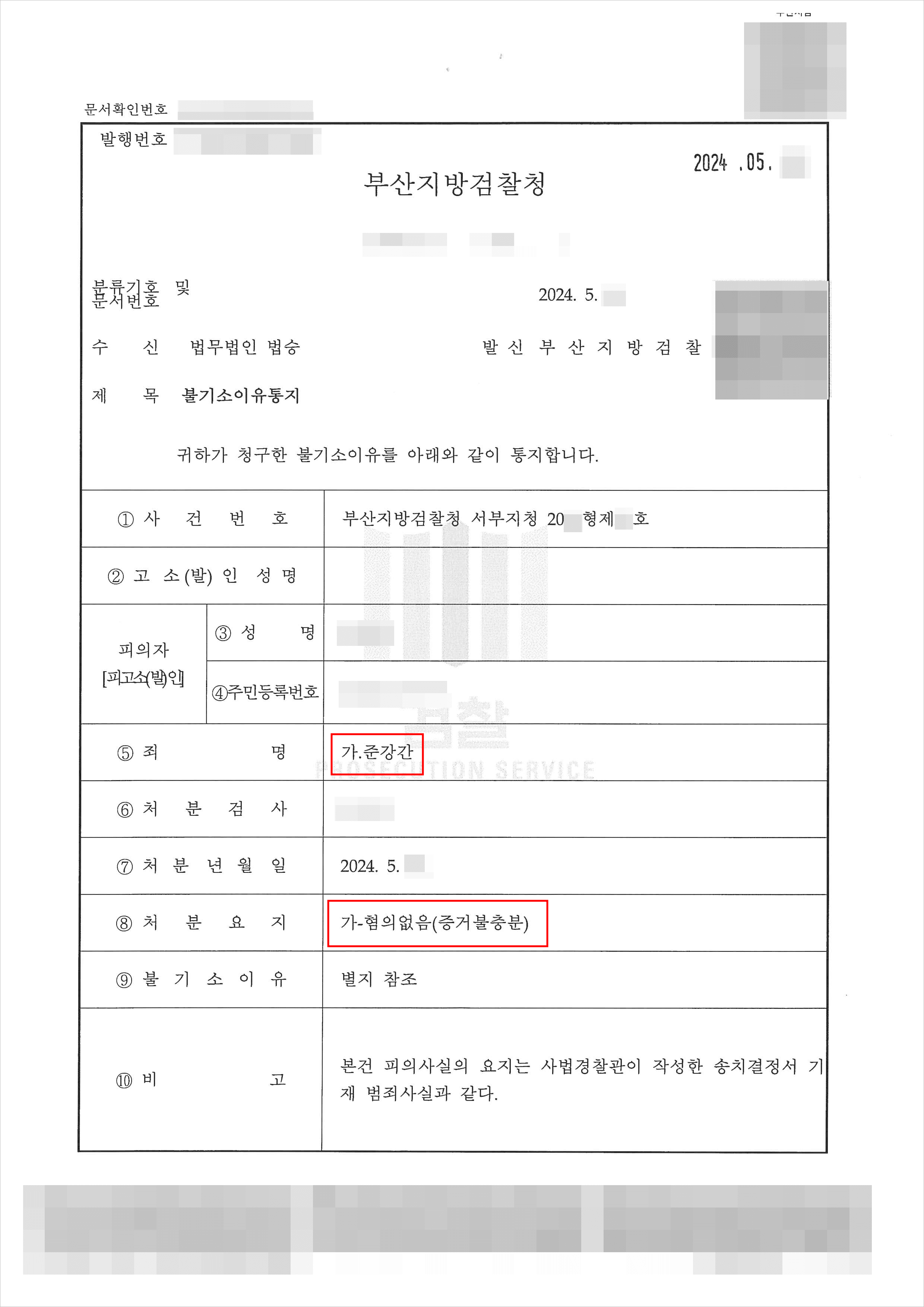 합의된 성관계 준강간 고소당한 의뢰인 증거불충분 혐의없음 사례